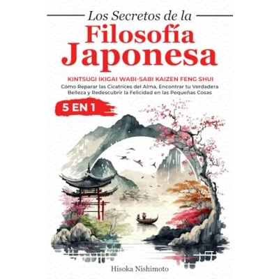 Abbildung von Los Secretos de la Filosofía Japonesa 5 en 1: Kintsugi Ikigai Wabi sabi Kaizen Feng Shui Cómo Reparar las Cicatrices del Alma, Encontrar tu ... Felicidad Pequeñas Cosas