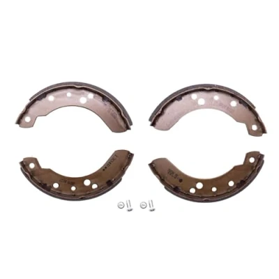 Abbildung von HELLA 8DB 355 000 881 Bremsbacken 228,6 45 ohne Handbremshebel FORD: Transit Mk3 Kastenwagen, Bus, Pritsche/Fahrgestell
