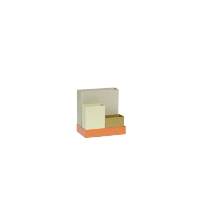 Abbildung von HÜBSCH Organizer Sortit, 4er Set, grün/orange/sandfarben