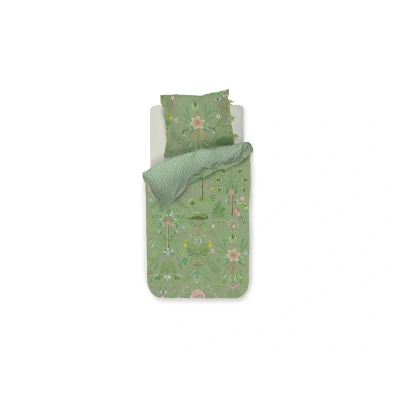 Abbildung von Bamboleo Bettwäsche green 135x200cm (1 Set) bh