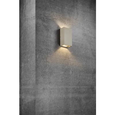 Abbildung von Nordlux LED Wandleuchte &quot;Rold Flat&quot;, leuchtet sowohl nach oben und unten, für innen &amp; außen geeignet