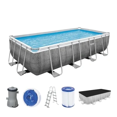 Abbildung von Bestway Framepool &quot;Power Steel™ Frame&quot;, (Set), BxLxH: 244x488x122 cm