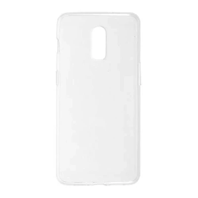 Abbildung von CoverKingz Handyhülle für OnePlus 7 Silikonhülle Soft Case Bumper Durchsichtig Handy Hülle Slim Cover Transparent