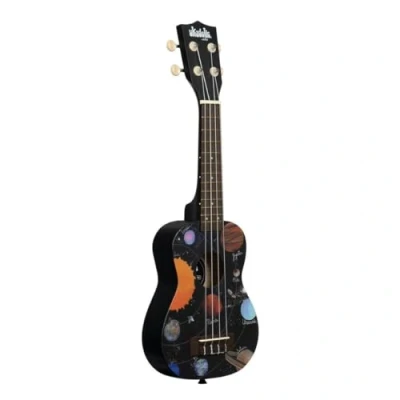 Abbildung von KALA Ukadelic UK SPACEDOUT Spaced Out Soprano Ukulele, with Tote Bag