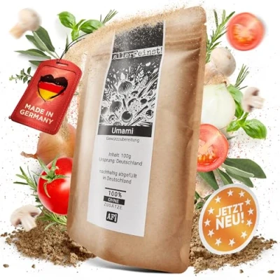 Abbildung von allerFeinst! Umami Gewürzzubereitung ohne Glutamat Würzig Alleswürzer Gewürz Allrounder, 1er Pack (1 x 100g)