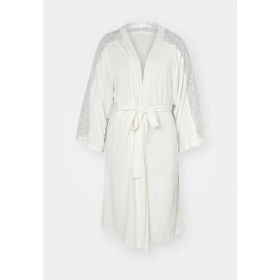 Abbildung von Lascana Bride Kimono Bademantel, Damen, Größe: 32/34, Ecru