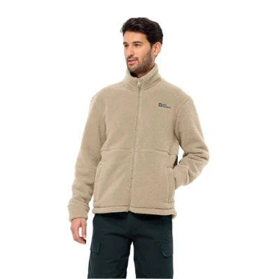 Abbildung von Jack Wolfskin Felslicht Jacket Fleecejacke, Herren, Größe: Medium, Anis