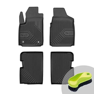 Abbildung von FROGUM No.77 Gummimatten Ganzjahresset von Auto Fußmatten Autofussmatten für Ford Ka II 2008 2016 Langlebiges TPE Material