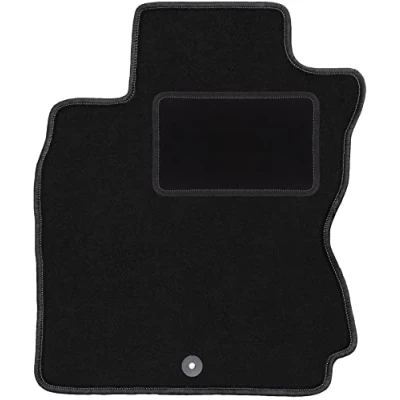 Abbildung von Wielganizator Automatte Passend für Nissan Note I E11 Minivan 2006 2012 Velours Autozubehör Praktische Fußmatte Auto 1 teilig schwarz