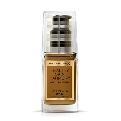 Abbildung von Max Factor Healthy Skin Harmony Foundation 100 Soft Sable
