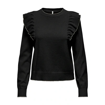 Abbildung von ONLY Strickpullover ONLAMA LIFE LS O NECK RUFFLE CC KNT