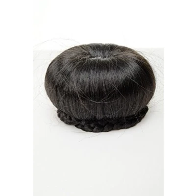 Abbildung von WIG ME UP Haarteil Dutt Haarknoten 50er 60er Vintage Schwarz N372 2