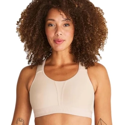 Abbildung von Swegmark BH Kimberly Iconic Moulded Cups Sports Bra Beige Polyamid B 70 Damen