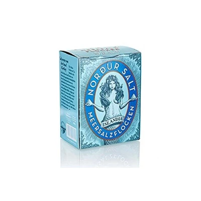 Abbildung von Nordur Isländische Meersalzflocken natur, 2er Pack (2 x 250 g)