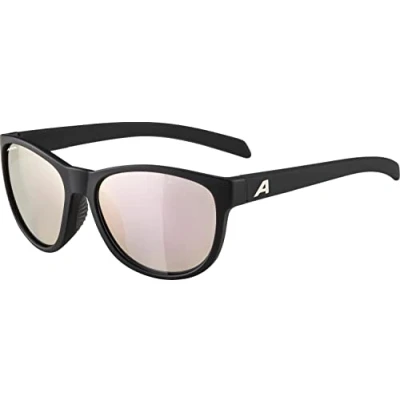 Abbildung von ALPINA NACAN II Verspiegelte und Bruchsichere Sonnenbrille Mit 100% UV Schutz Für Erwachsene, black matt, One Size
