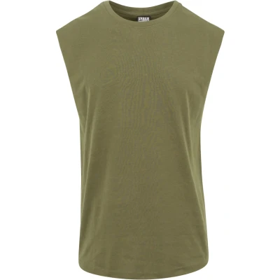 Abbildung von Urban Classics OPEN EDGE Sleeveless Top, Herren, Größe: XXL, Olive