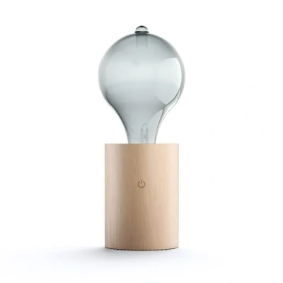 Abbildung von Pranarom Diffusor EDISON Ätherische Öle Ultraschall Premium Holz und Glas Atmosphärische Diffusion Stimmungslicht Nebel Effekt