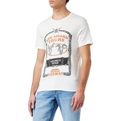 Abbildung von Marvel Herren MESECINTS014 t Shirt Damen, weiß, XXL