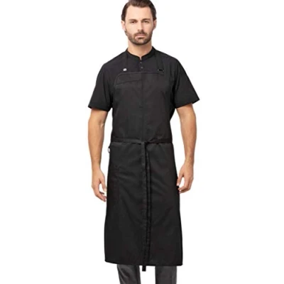 Abbildung von Chef Works Herren Brio Kochschürze Schürzen, Schwarz, Large