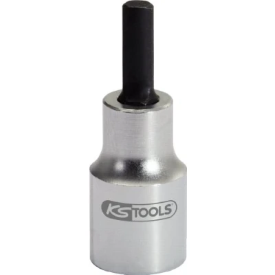 Abbildung von KS TOOLS 150.9491 Steckschlüsseleinsatz DIN 3120, ISO 1174 5,0 Chrom Vanadium Stahl