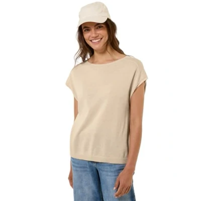 Abbildung von Cecil Damen B303276 Pullover, Pearl Beige Mel, XXL