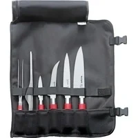 Abbildung von F. DICK Messer Set Messerset Red Spirit (Rolltasche, Fl.gabel, 4
