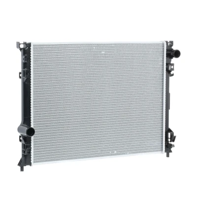 Abbildung von RIDEX 470R0576 Kühler, Motorkühlung Aluminium 615 469 32 ohne Rahmen CHRYSLER: 300C Touring, Limousine, LANCIA: Thema Limousine