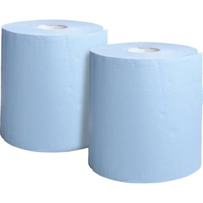 Abbildung von BikeCare Papier Wischtuchrollen Paar 22cm 2x500 Blatt