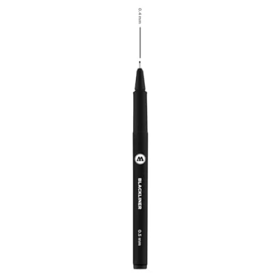 Abbildung von Molotow Blackliner 0,5mm schwarz