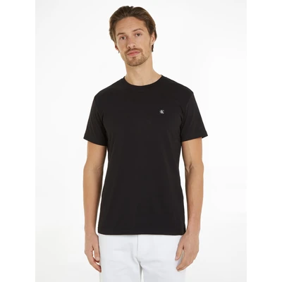 Abbildung von Calvin Klein Jeans Embro Badge TEE Tshirt basic, Herren, Größe: Small, Black