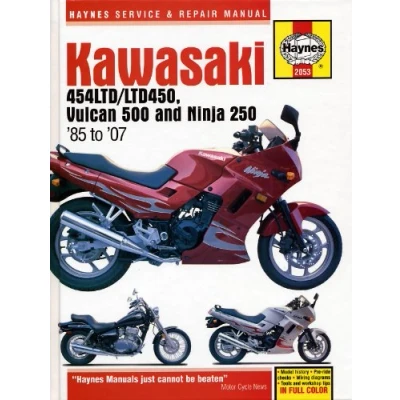 Abbildung von Kawasaki 454 Ltd, Vulcan 500 &amp; Ninja 250 (85 07) (Haynes Service Repair Manual)