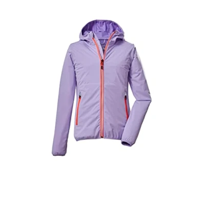 Abbildung von Killtec Mädchen 2 Lagen Funktionsjacke/Outdoorjacke mit Kapuze, packbar KOS 229 GRLS JCKT; helllavendel, 128, 39647 000