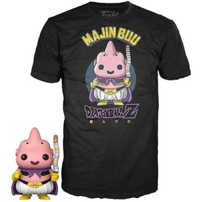Abbildung von Funko Dragon Ball Z Booble Head POP N xx Buu Avec Glace + T Shirt (S)