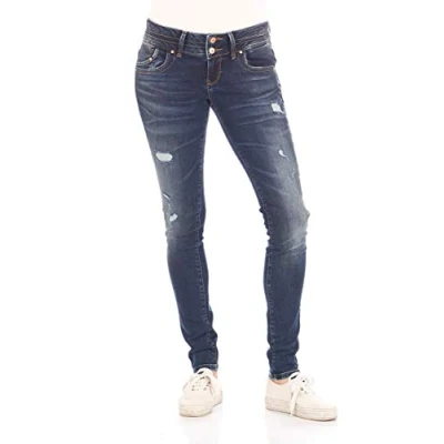 Abbildung von LTB Julita X Angellis wash Jeans Skinny Fit Fit, Damen, Größe: 34x36, Tessa