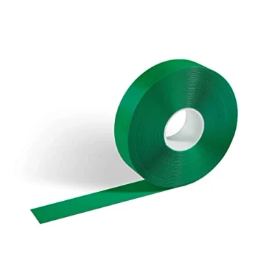 Abbildung von Durable Bodenmarkierungsband Duraline Strong, abriebfest und rutschhemmend, 50 mm x 1,2 30 m (B H L), RAL 6032 Signalgrün, 172505