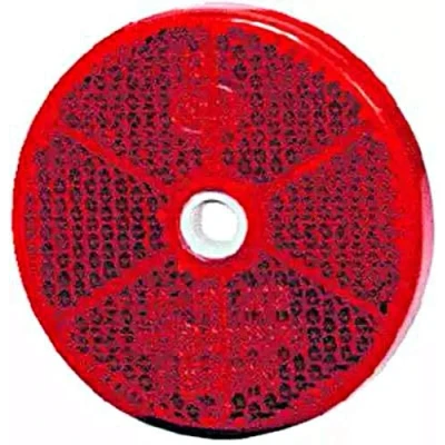 Abbildung von HELLA 8RA 002 014 232 Rückstrahler Lichtscheibenfarbe: rot geschraubt