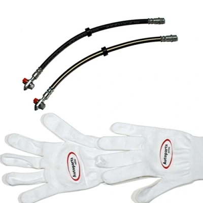 Abbildung von Autoparts Online Set 60002801 2 x Bremsschläuche/Bremsschlauch vorne