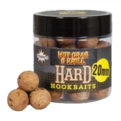 Abbildung von Dynamite Baits Hot Crab &amp; Krill Hard Hookbait 20mm Boilies
