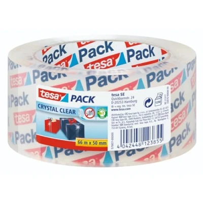 Abbildung von tesa Packband 50 mm x 66 m transparent