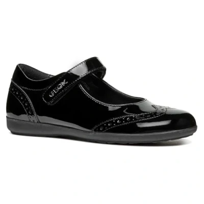 Abbildung von Geox J IBERIDE Girl H Ballet Flat, Black, 39 EU