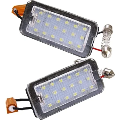 Abbildung von LED Kennzeichenbeleuchtung von Recambo passend für FIAT 500 500C BJ 2007 2016