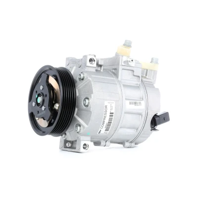 Abbildung von VALEO NEW ORIGINAL PART 699357 Kompressor VCS14 12 PAG 46 R 134a, 1234yf mit Kompressoröl VOLKSWAGEN: Sharan II, Passat B8 Variant, Tiguan I