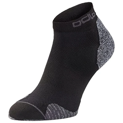 Abbildung von Odlo Unisex kurze Laufsocken 2 Pack CERAMICOOL RUN, black, 36 38