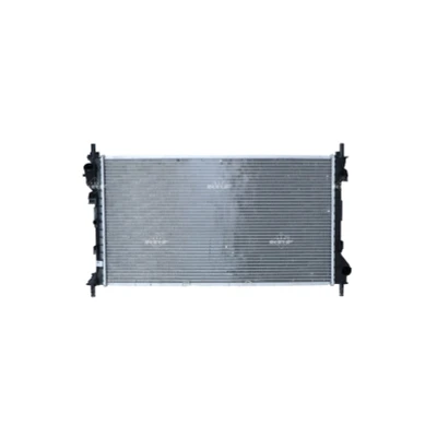 Abbildung von NRF EASY FIT 53713 Kühler, Motorkühlung Aluminium 702 386 24 mit Anbauteilen Kühlrippen gelötet FORD: Transit Connect Mk1 Kastenwagen, Tourneo