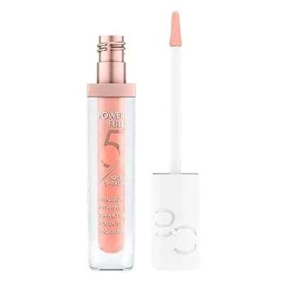 Abbildung von Catrice Power Full 5 Liquid Lip Balm, Nr. 020, Nude, feuchtigkeitsspendend, glättend, mit Vitaminen, glänzend, vegan, ohne Alkohol, Parabene, Mikroplastikpartikel, 1er Pack (4.5ml)