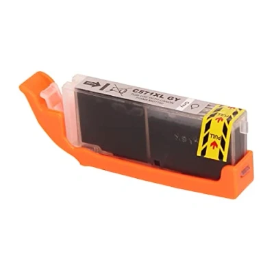 Abbildung von Kompatible Druckerpatrone für Canon 571XL GY CLI Grau Pixma MG 5700 5750 5751 5752 5753 6850 6851 6852 6853 von Colori