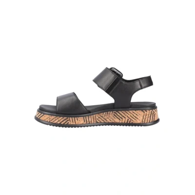 Abbildung von Rieker Mode Womens Sandals 40 EU Schwarz