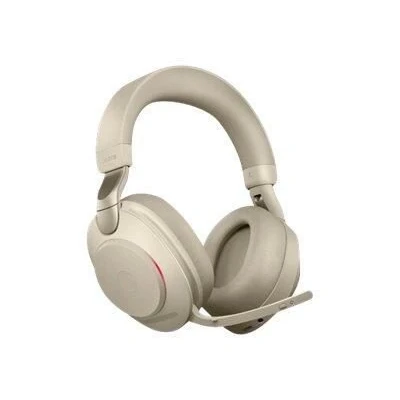 Abbildung von Jabra Evolve2 85 Wireless PC Headset Noise Cancelling Microsoft Teams Certified Stereo Headphones With Long Lasting Battery USB A Bluetooth Adapter Beige