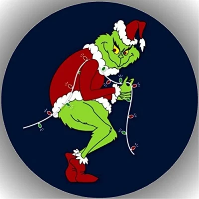 Abbildung von Fondant Tortenaufleger Tortenbild Geburtstag Weihnachten/ Xmas/ Christmas K7.