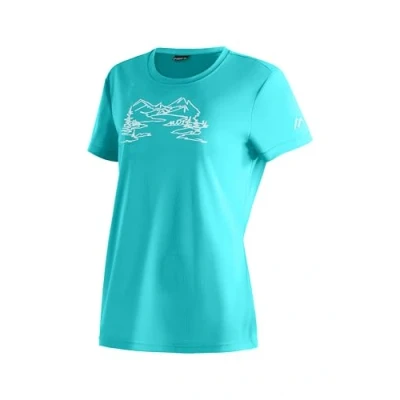 Abbildung von Maier Sports Wilma Print Damen Funktionsshirt, Freizeitshirt mit Aufdruck, Regular Fit